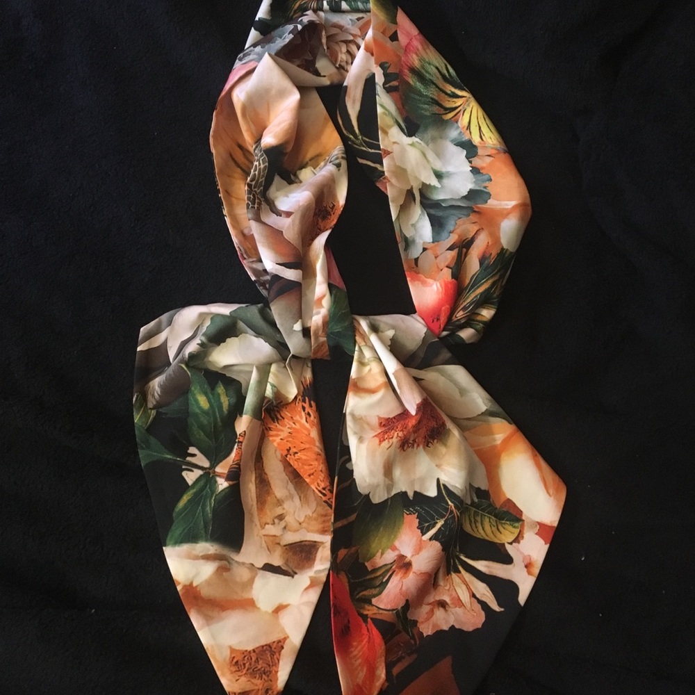 Ted Baker Floral Silk Scarf